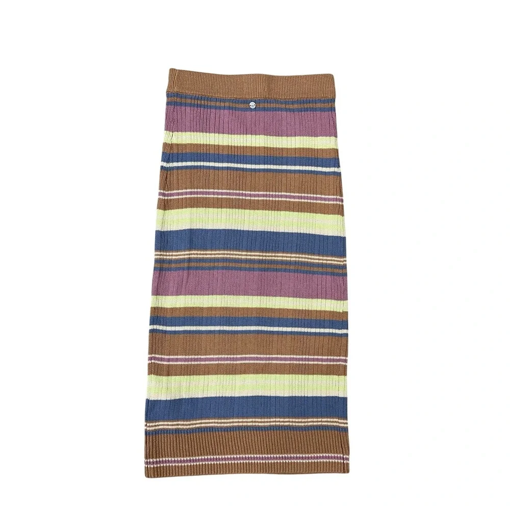 Womens Roxy‎ Multicolored Knitted Style Long Skirt (Size S)